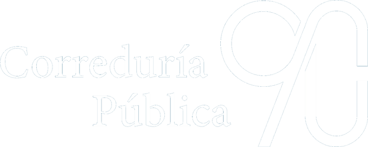 Logotipo de Correduría Pública 90