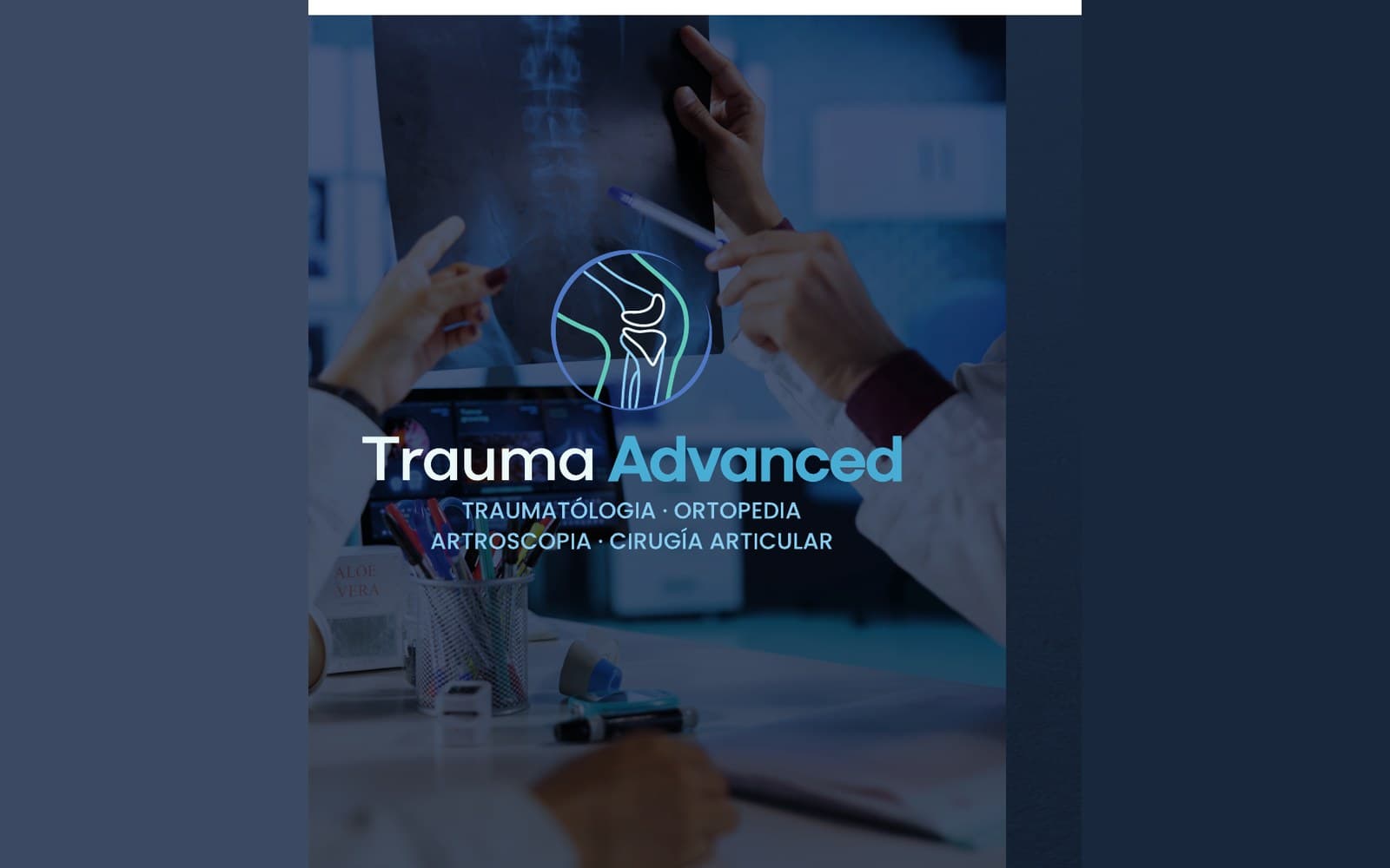 Logotipo sobre la consulta, de Trauma Advanced